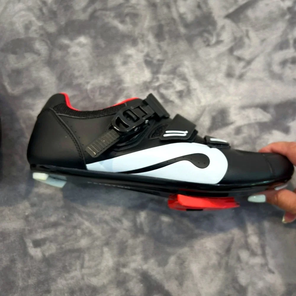 Peloton Unisex Indoor Cycling Shoes Look Delta Cleats Black EU Size 44